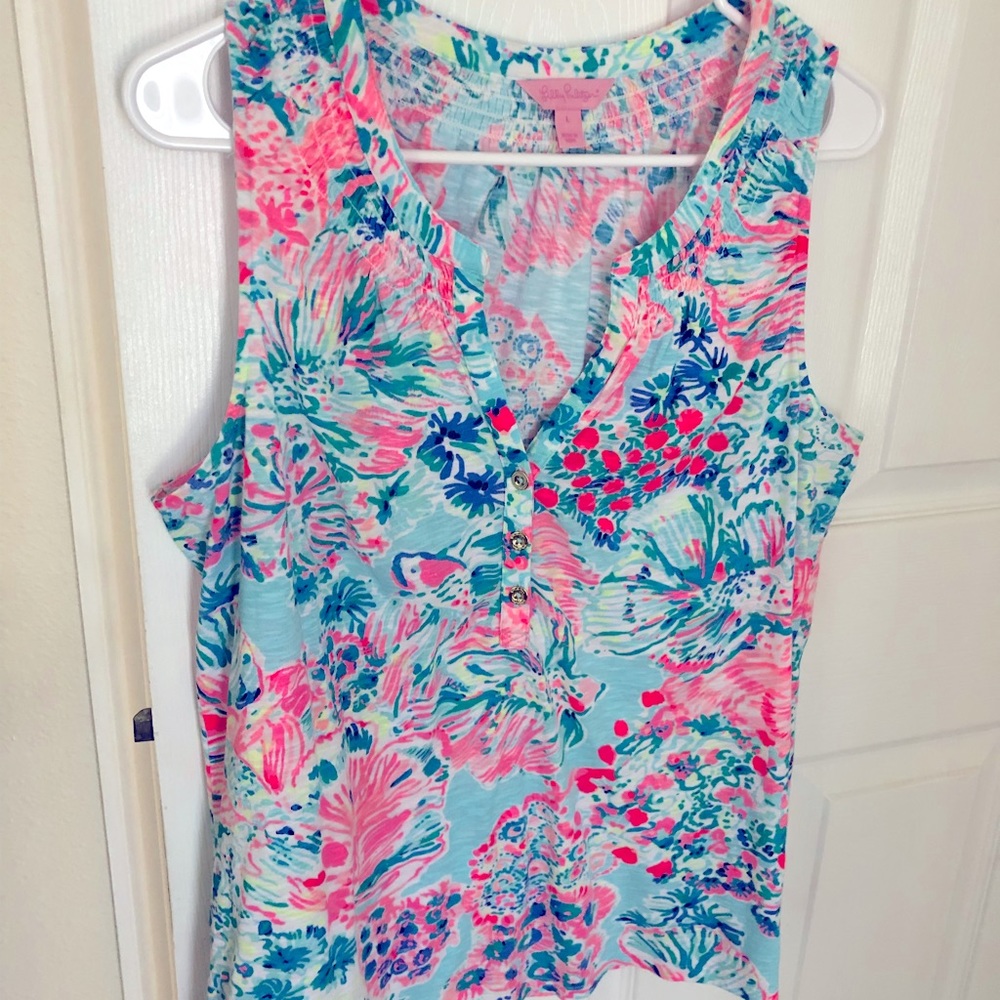 Lilly essie tank top